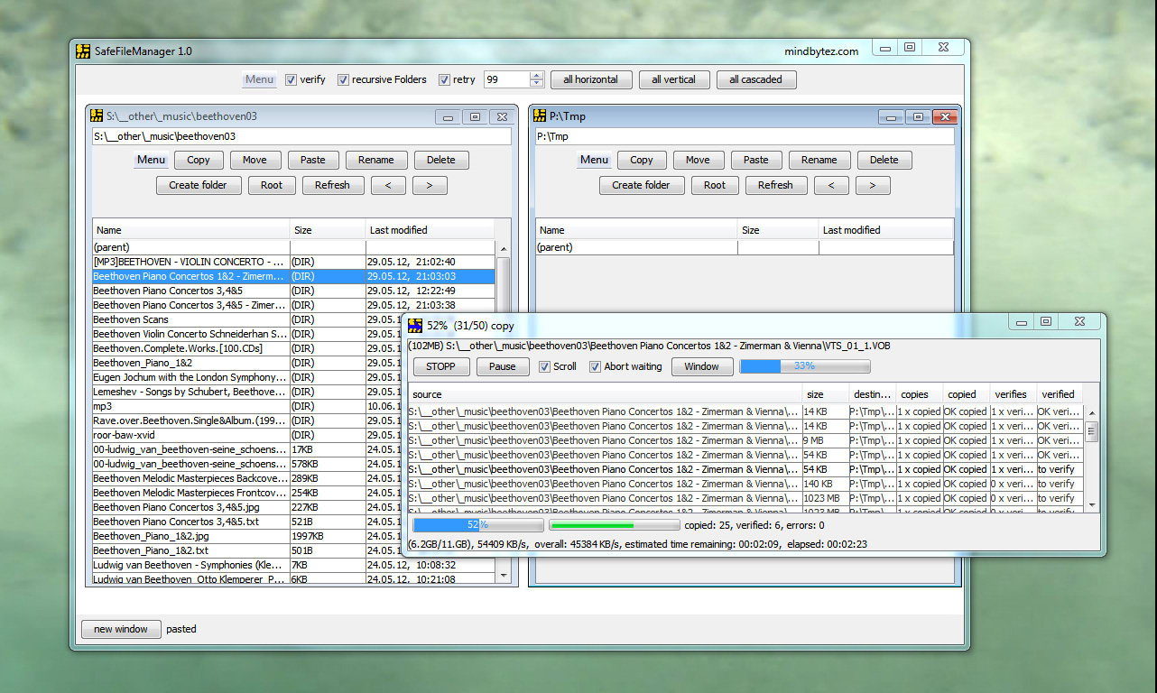 SafeFileManager screenshot